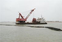 Dustpan szívó kotró