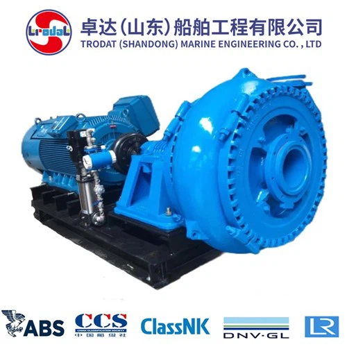 TDSP-G kavicsszivattyú homokszívó bányászati ​​hígtrágya kotrási szivattyú kotró csónakhoz